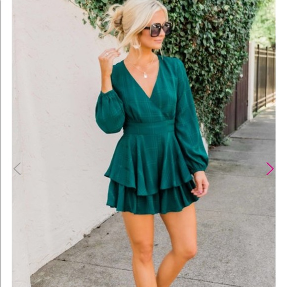 Pink Lily Pants - Pink Lily Remarkable Kind Of Love Evergreen Romper